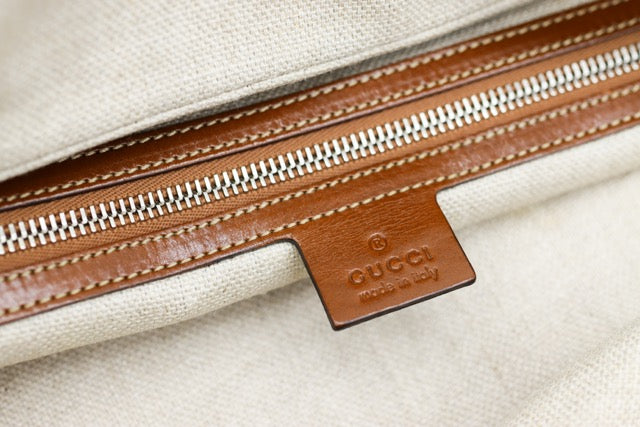 Gucci Web Boston Diamente Satchel Travel Bag