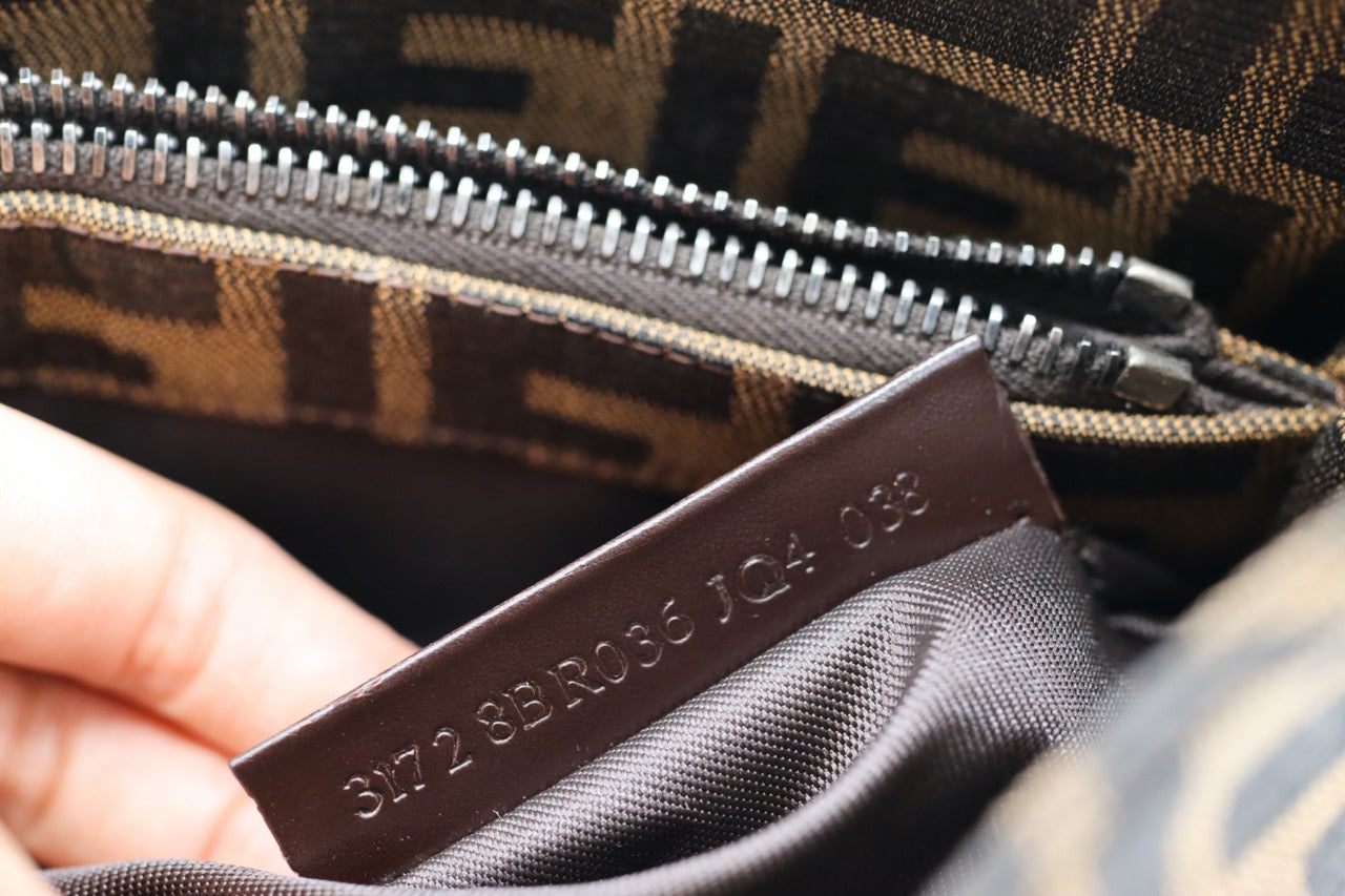 Fendi Zucca Baguette Bag