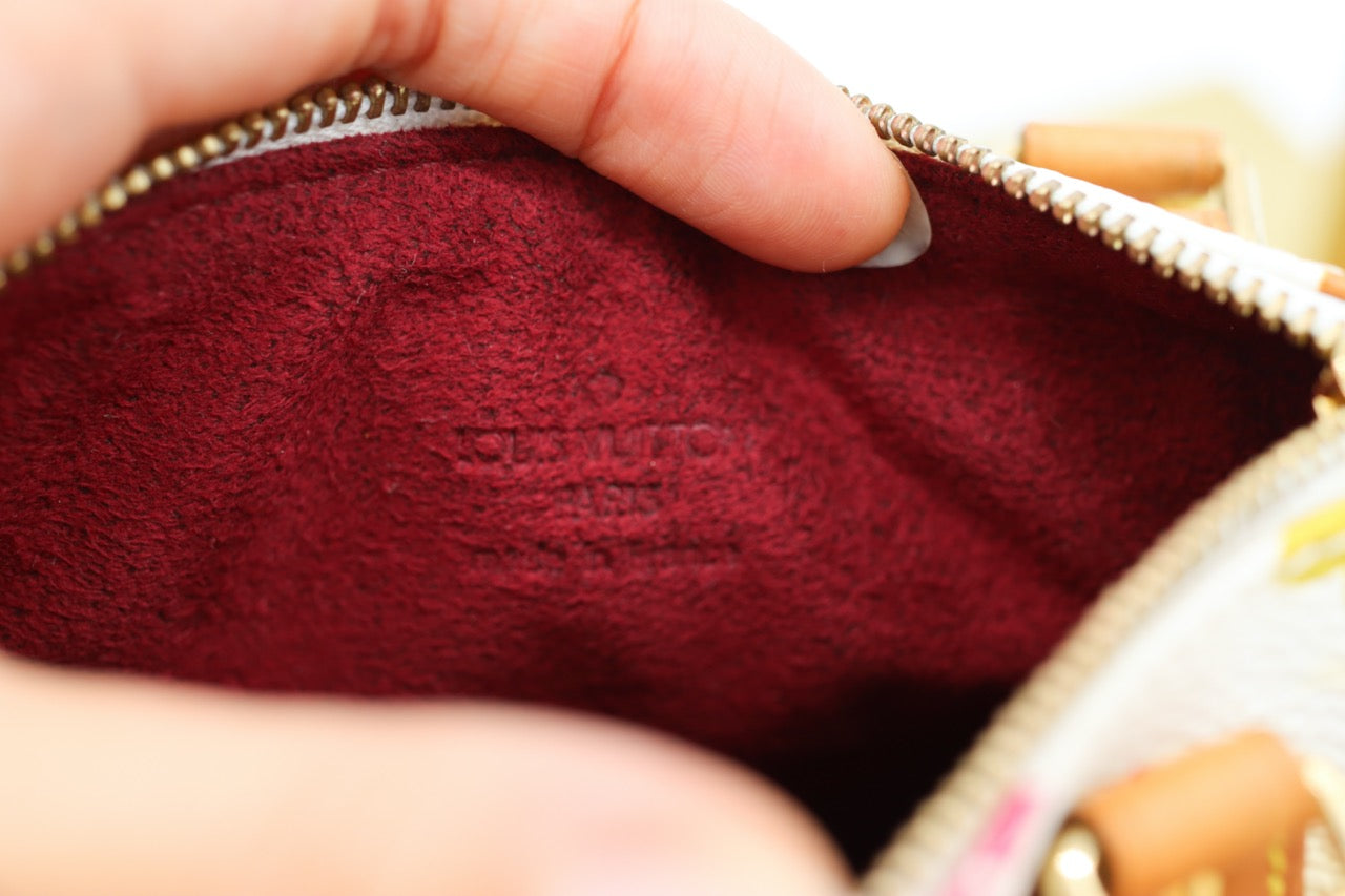 Louis Vuitton Mini Speedy Multicolore Monogram Bag