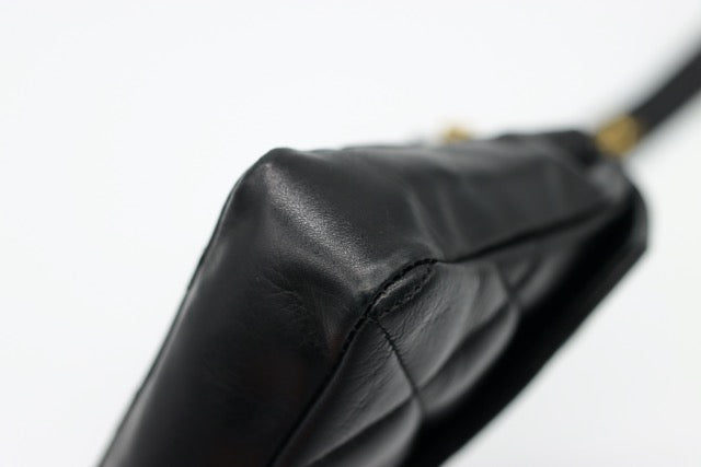 Chanel Quilted Lambskin Black Bum Bag