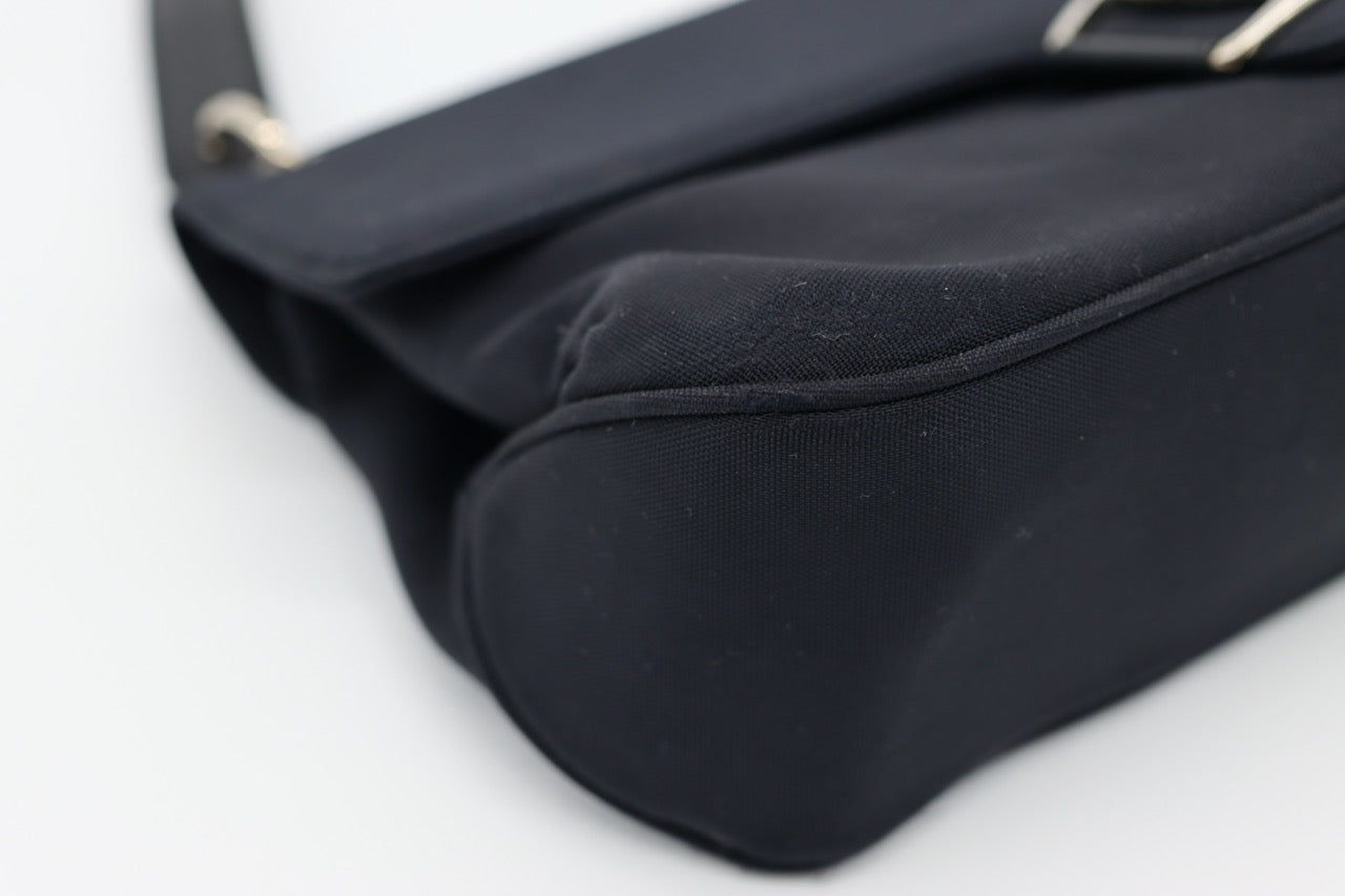 Salvatore Ferragamo Black Vara Shoulder Bag