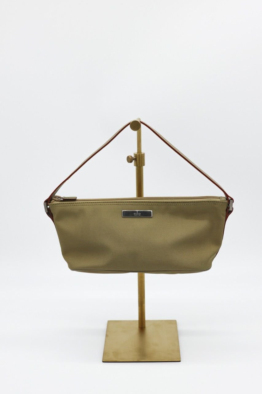 Gucci Tan Pochette Boat Bag