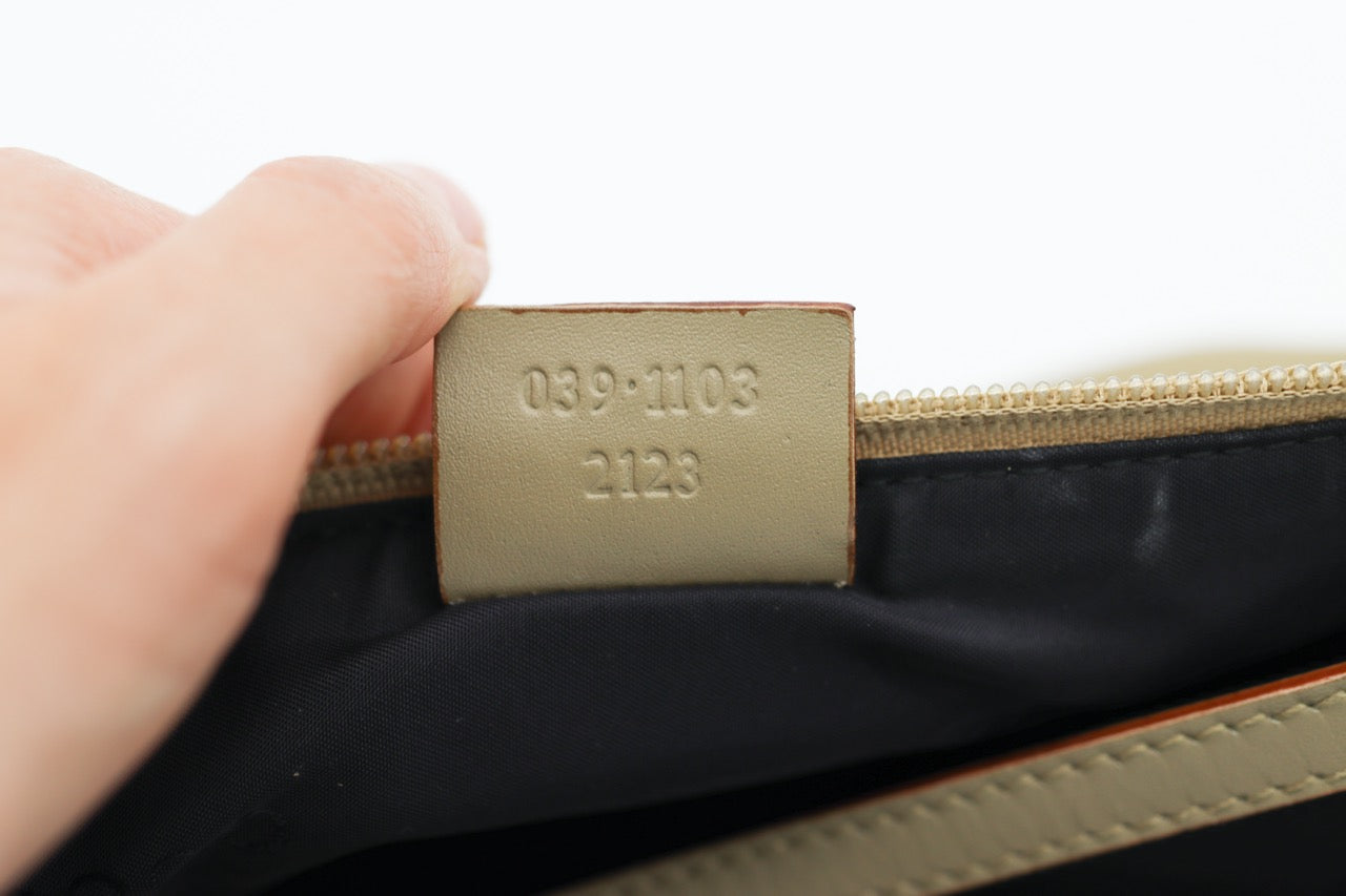 Gucci Tan Pochette Boat Bag