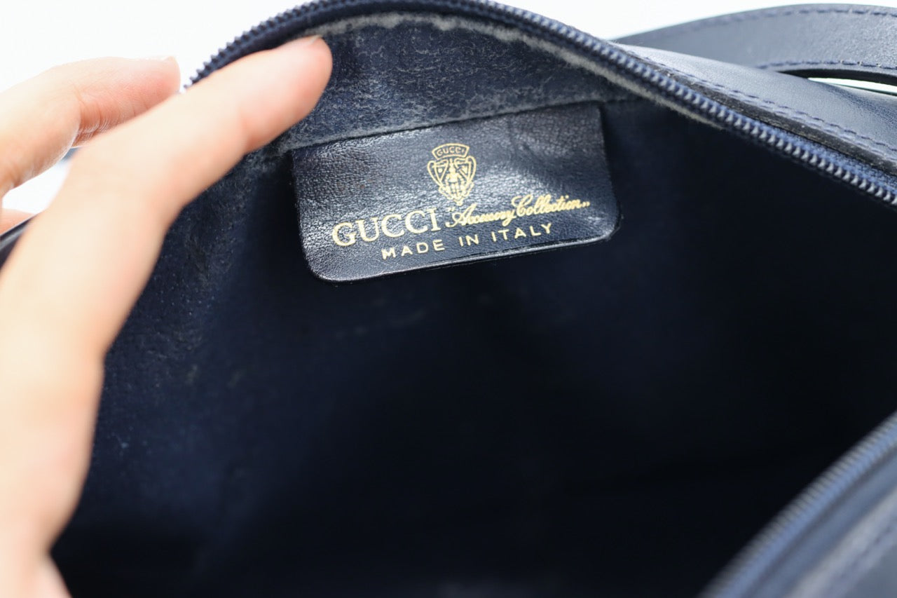 Gucci Navy Ophidia GG Monogram Crossbody Bag