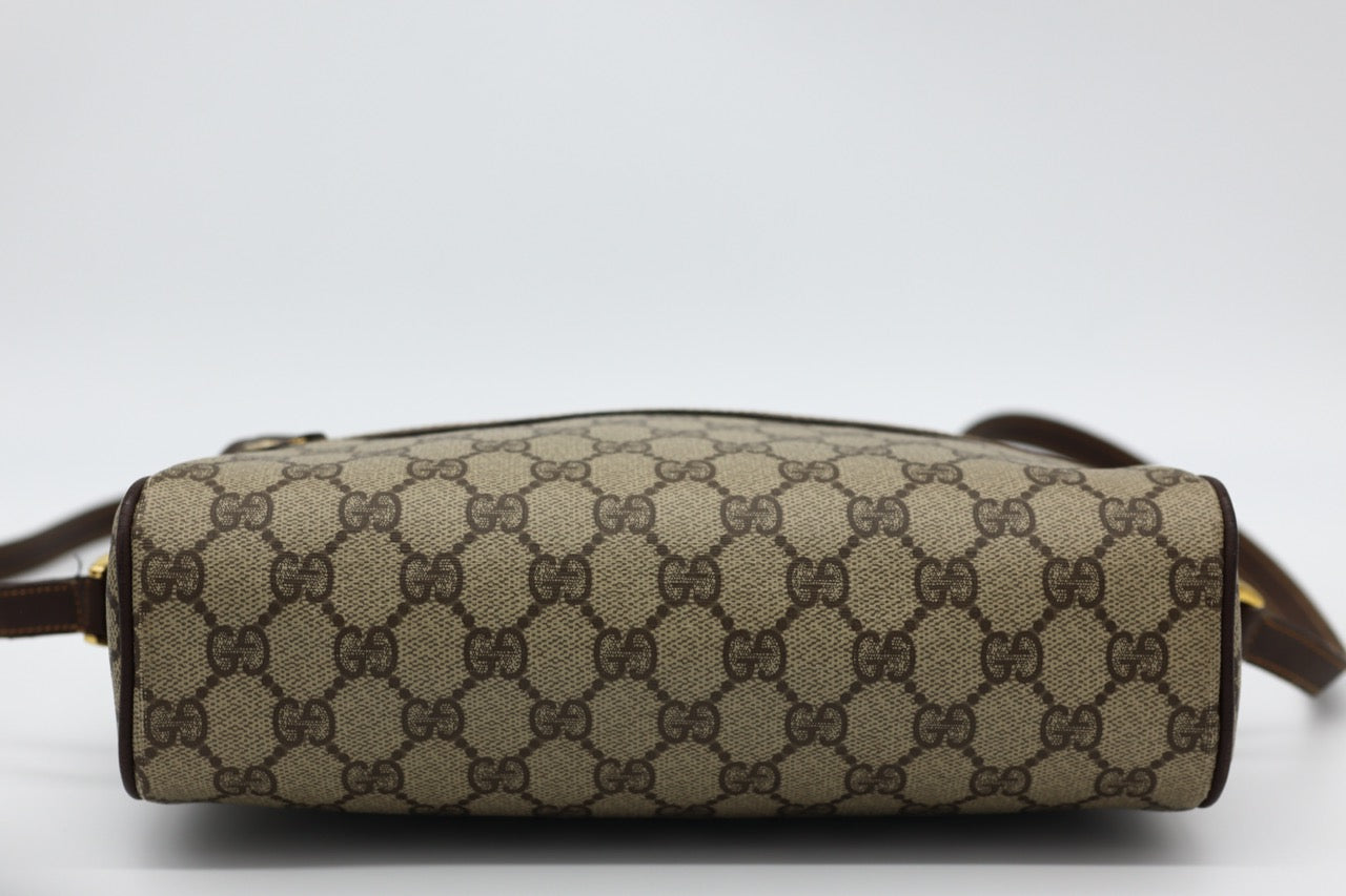 Gucci Brown Ophidia GG Monogram Crossbody Bag