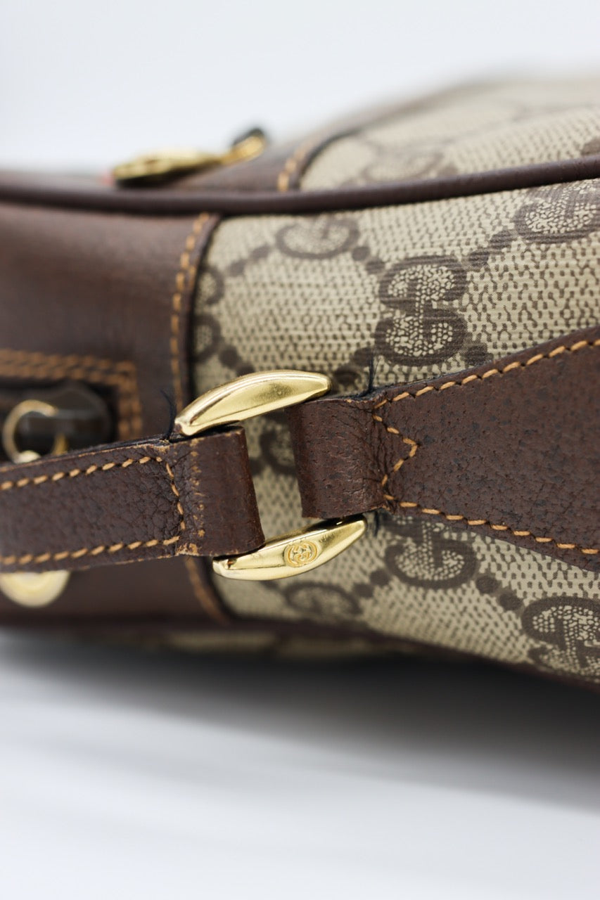 Gucci Brown Ophidia GG Monogram Crossbody Bag