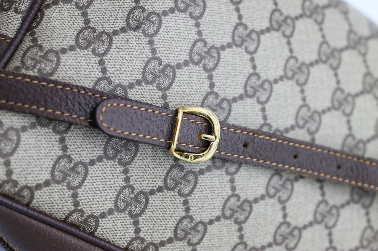 Gucci Brown Ophidia GG Monogram Crossbody Bag