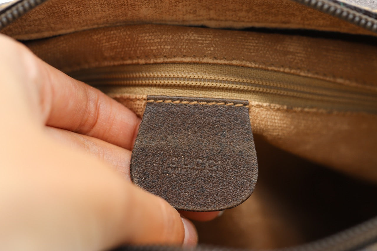 Gucci Brown Ophidia GG Monogram Crossbody Bag