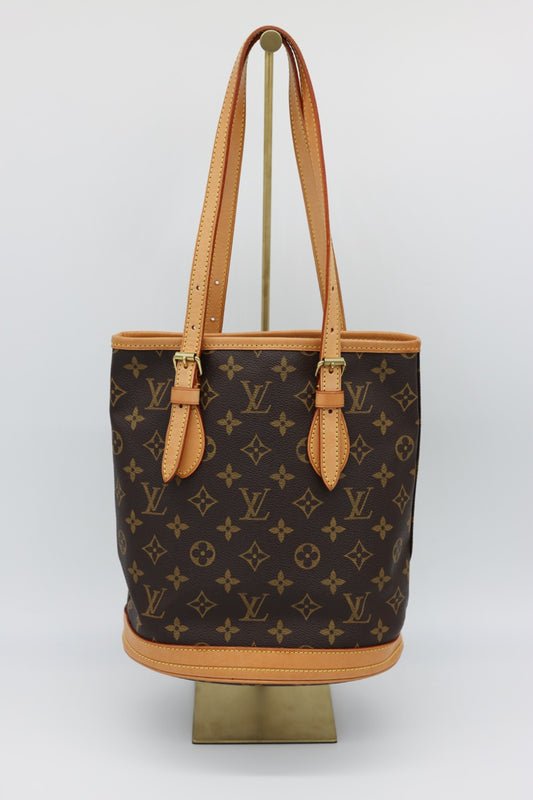 Louis Vuitton Petit Bucket Bag Monogram Canvas