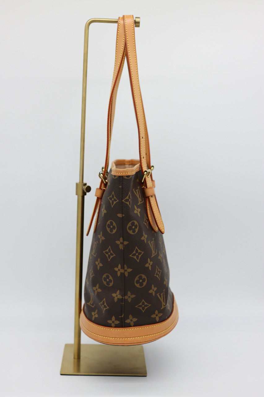 Louis Vuitton Petit Bucket Bag Monogram Canvas