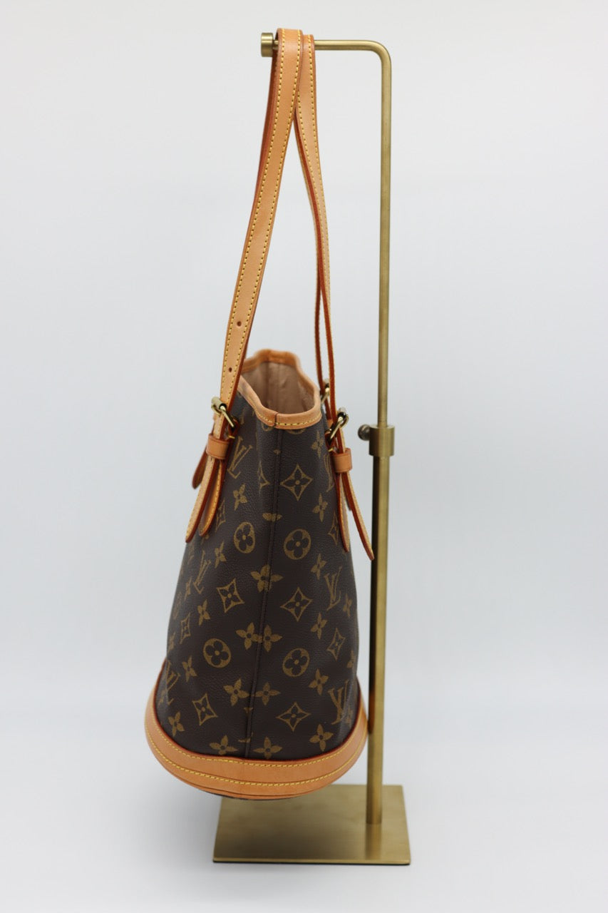 Louis Vuitton Petit Bucket Bag Monogram Canvas
