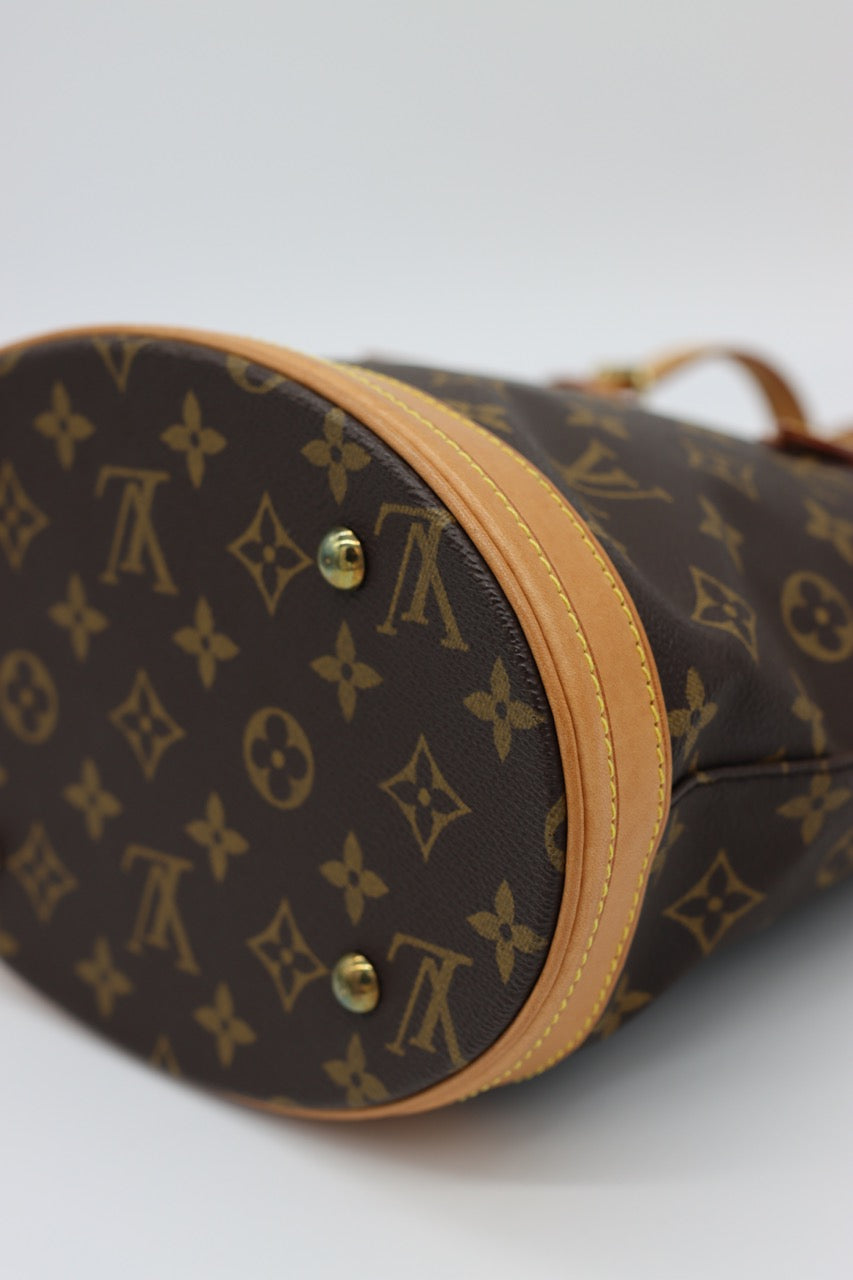 Louis Vuitton Petit Bucket Bag Monogram Canvas