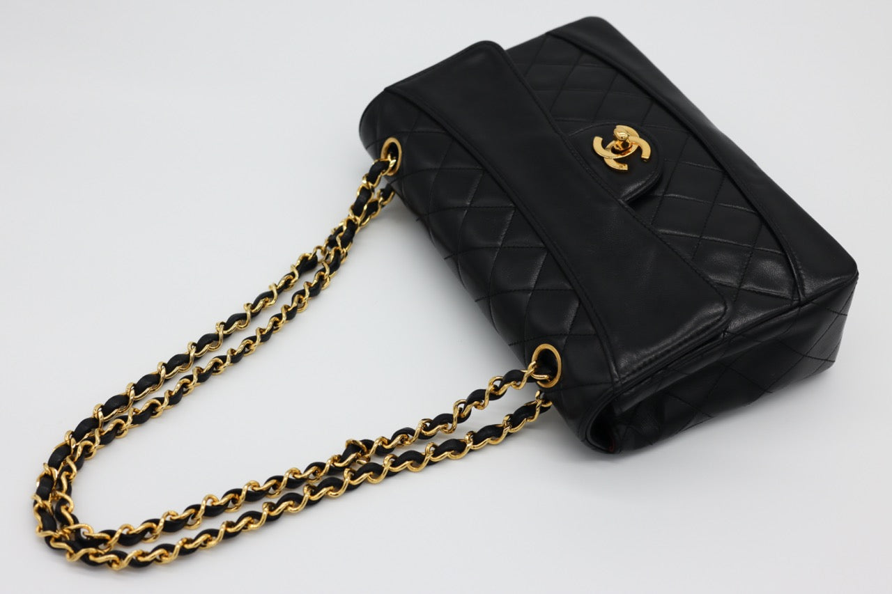 Chanel Matelasse CC Quilted Lambskin Flap Bag with Wallet