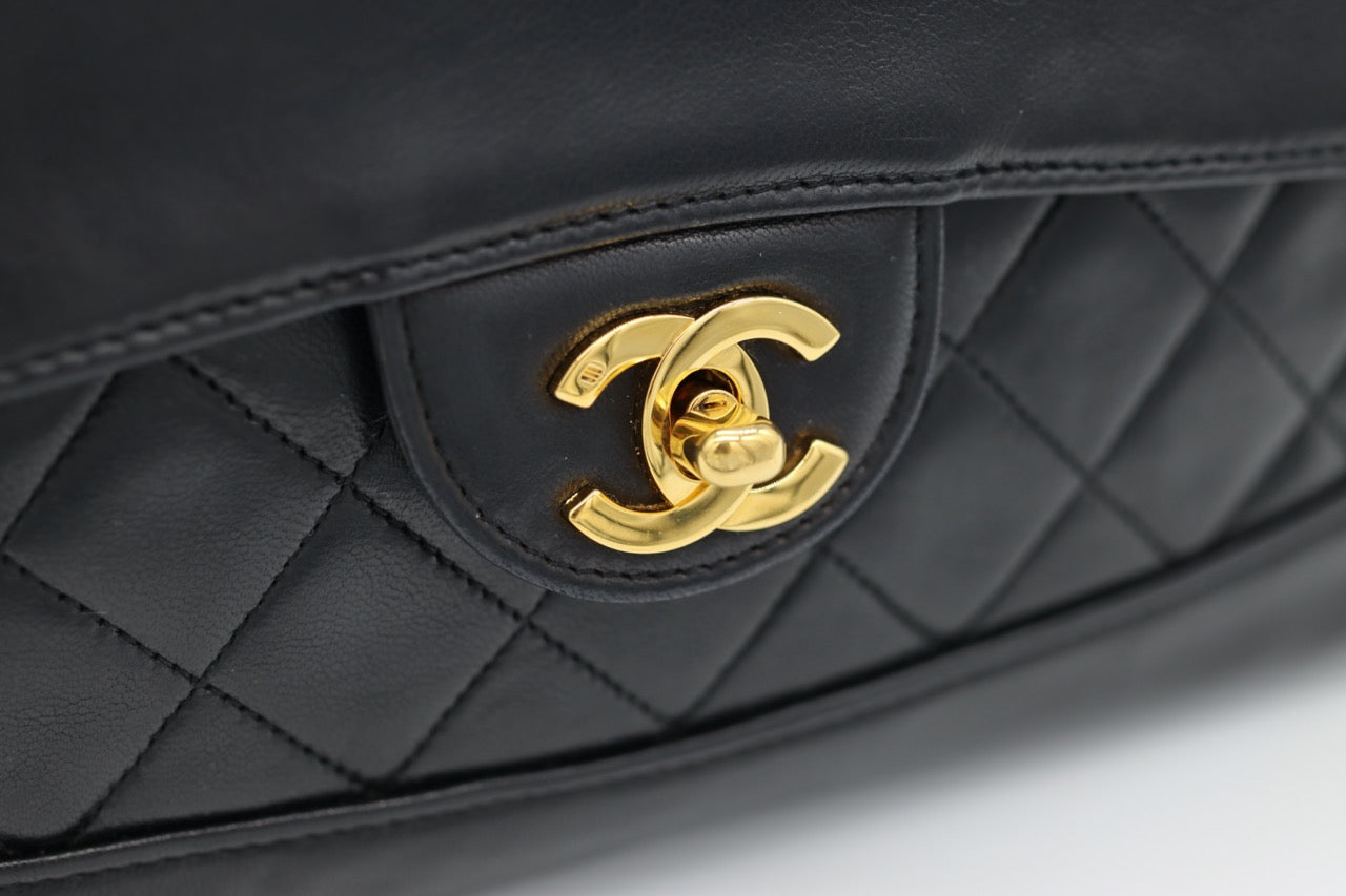 Chanel Matelasse CC Quilted Lambskin Flap Bag with Wallet