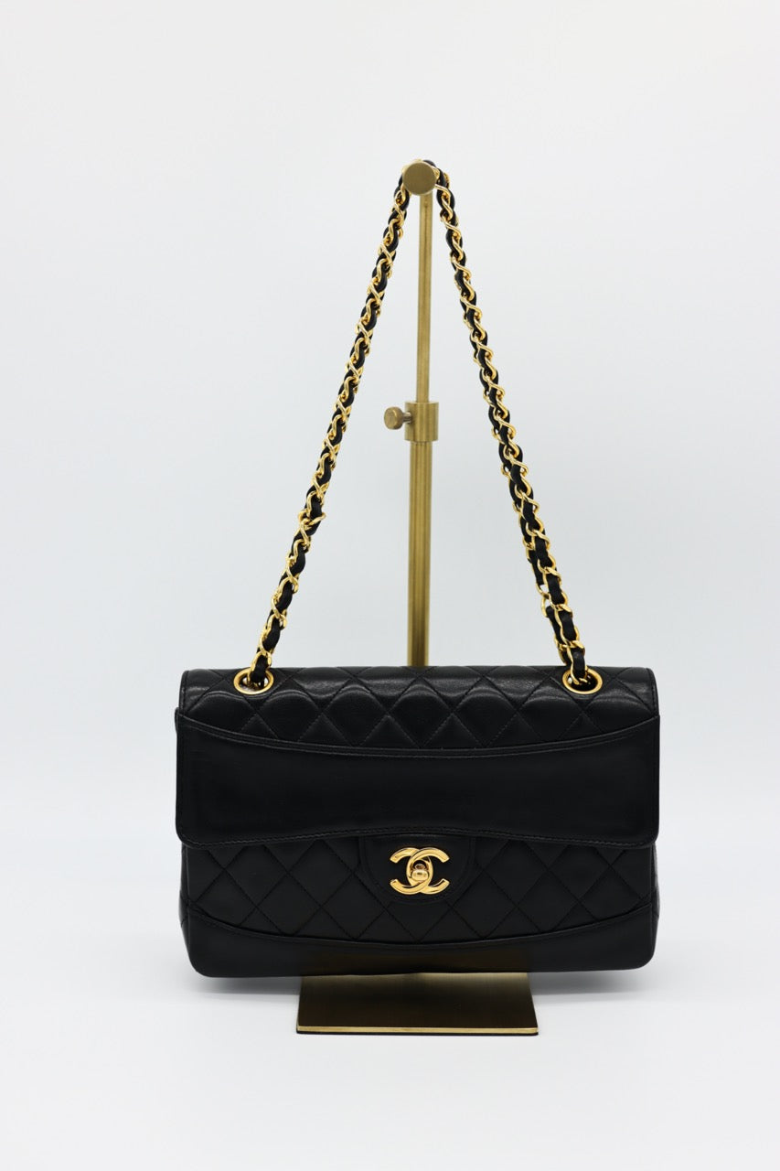 Chanel Matelasse CC Quilted Lambskin Flap Bag with Wallet