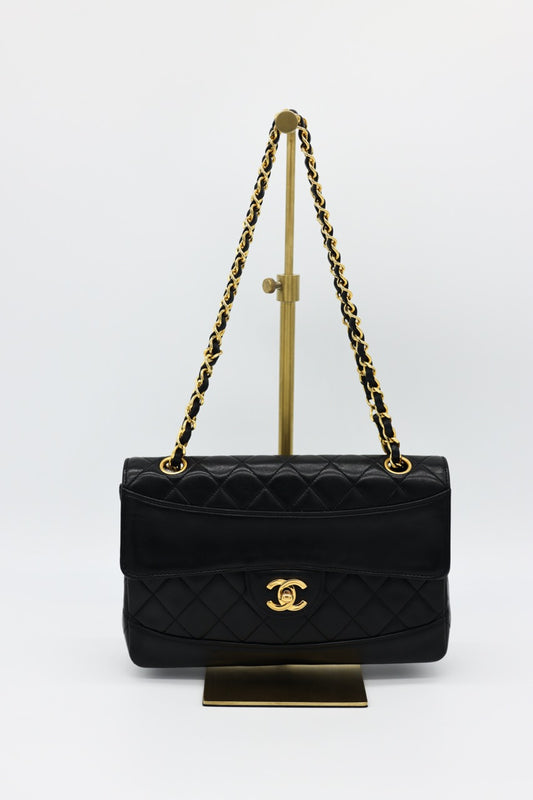 Chanel Matelasse CC Quilted Lambskin Flap Bag with Wallet
