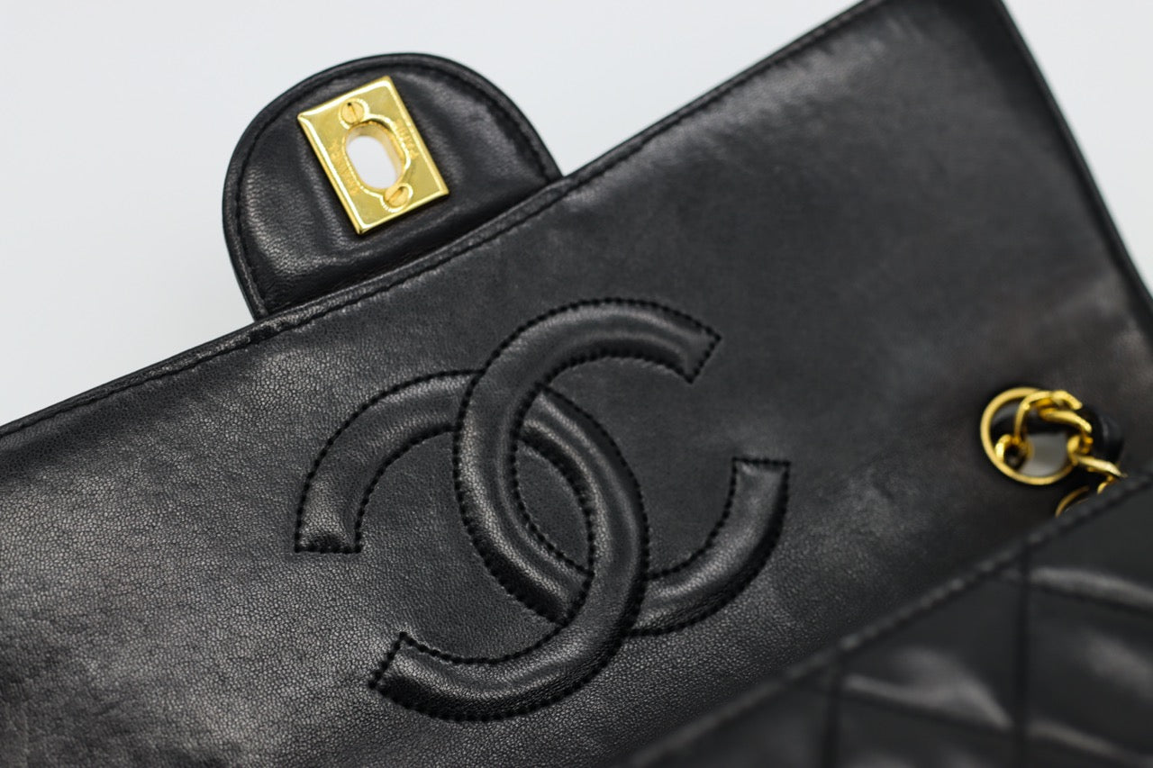 Chanel Matelasse CC Quilted Lambskin Flap Bag with Wallet