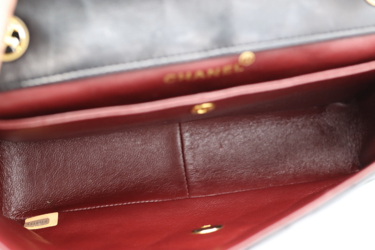 Chanel Matelasse CC Quilted Lambskin Flap Bag with Wallet