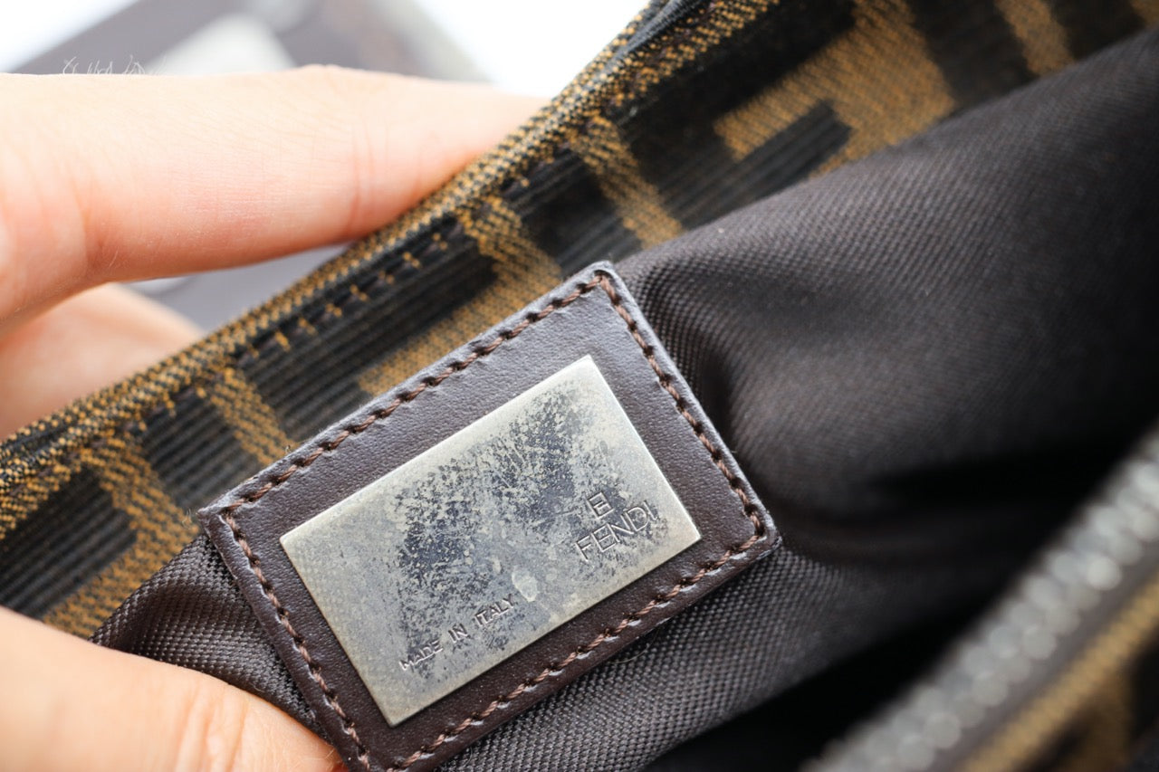 Fendi Zucca Baguette Bag