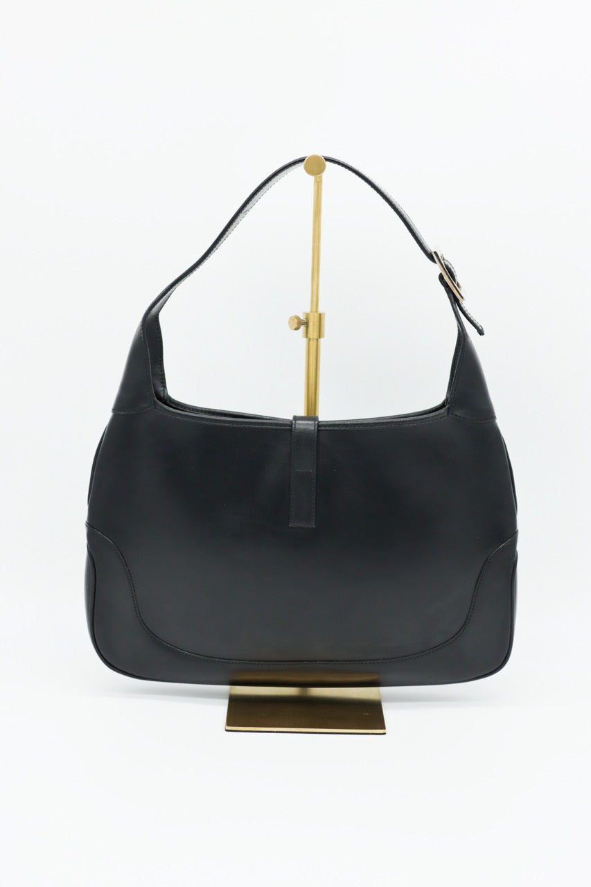 Gucci Jackie Black Leather Handbag