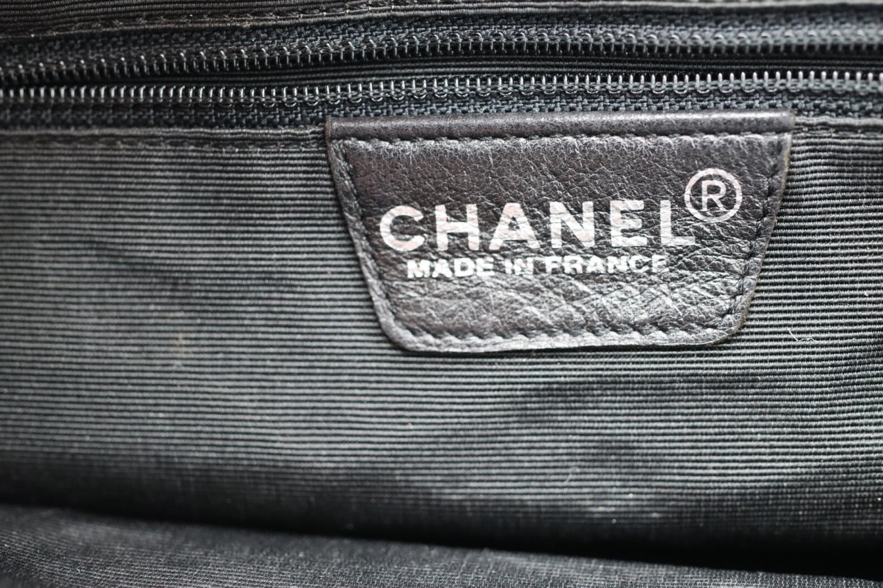 Chanel Quilted Multicolor Canvas With Fringe