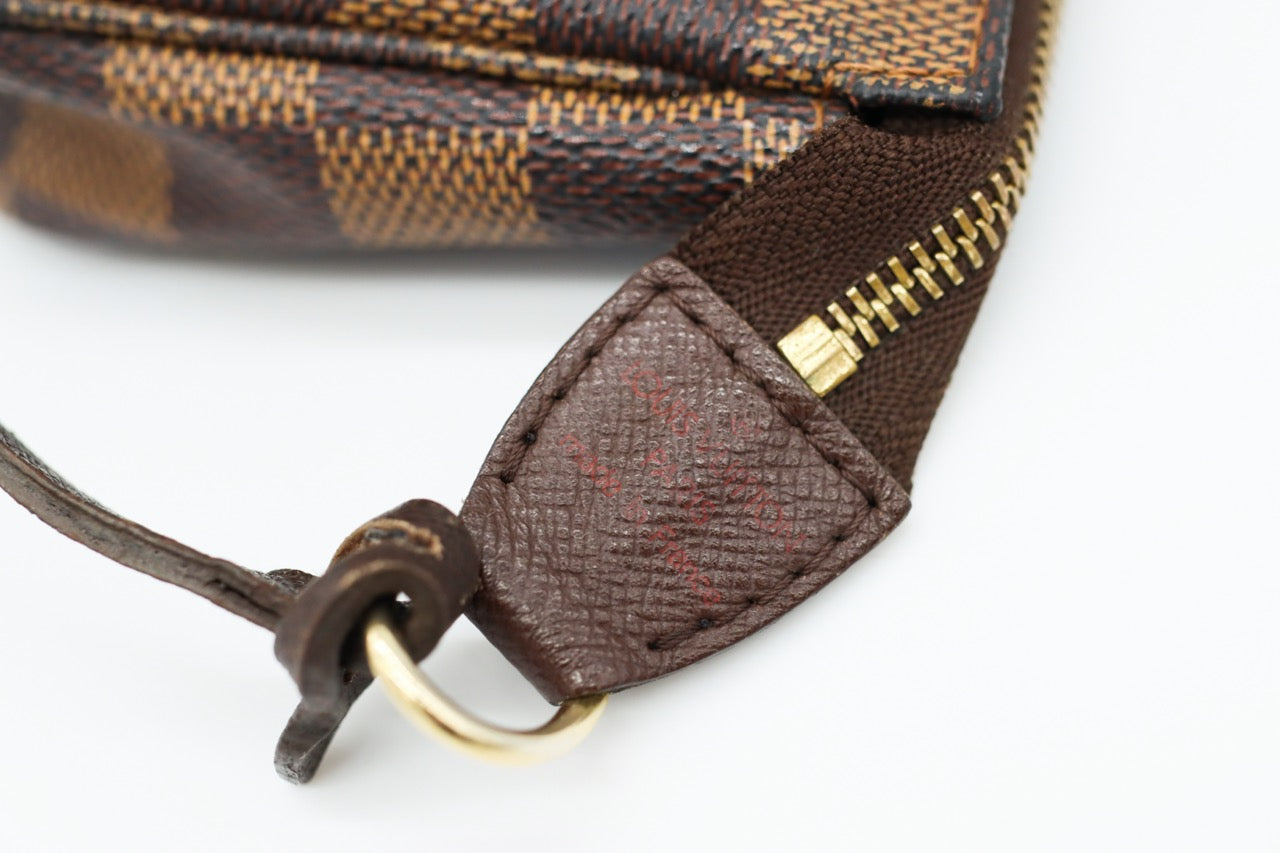Louis Vuitton Mini Damier Ebene Pochette