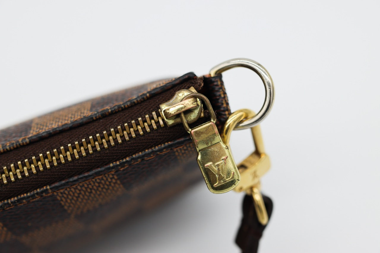 Louis Vuitton Mini Damier Ebene Pochette