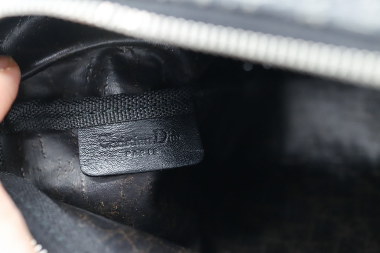 Dior Black Trotter Monogram Canvas Pochette