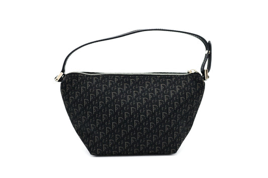 Dior Black Trotter Monogram Canvas Pochette