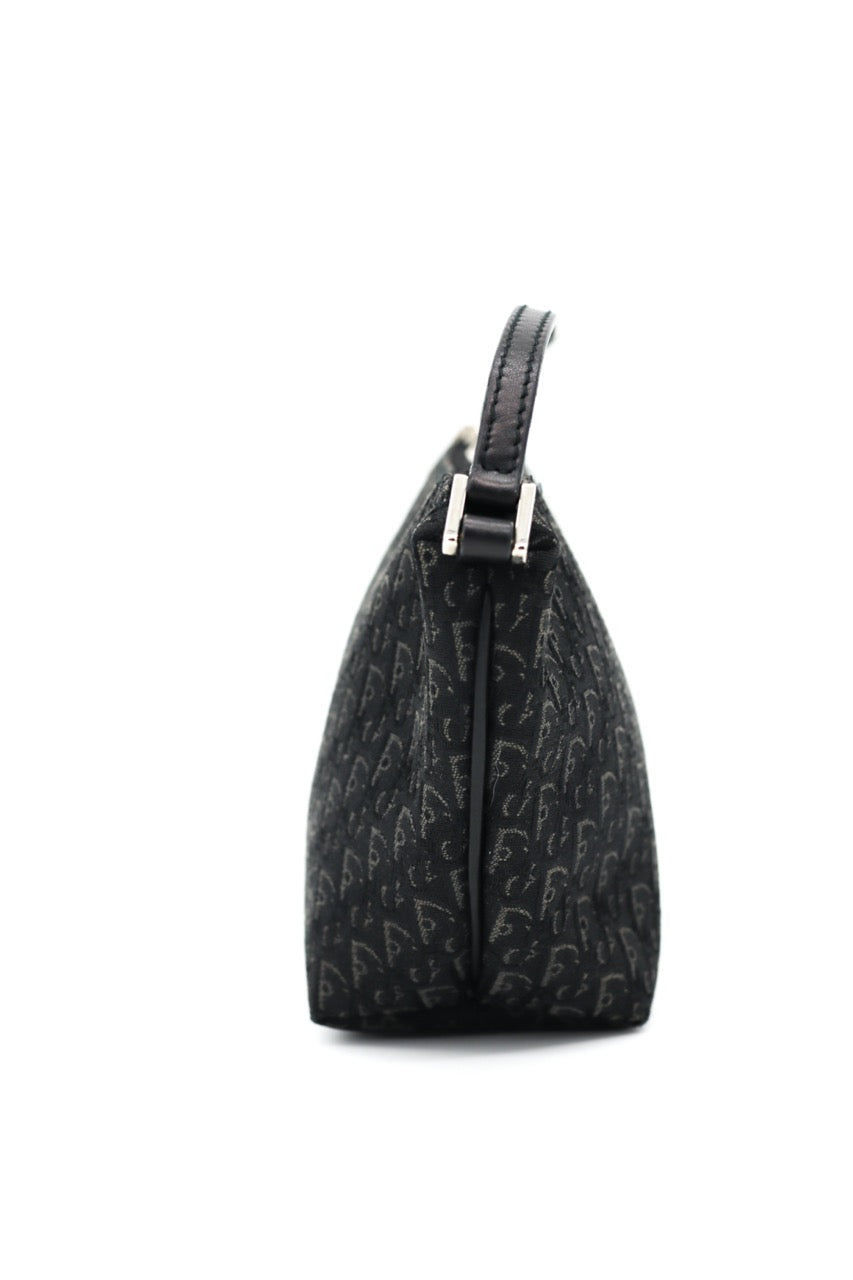 Dior Black Trotter Monogram Canvas Pochette
